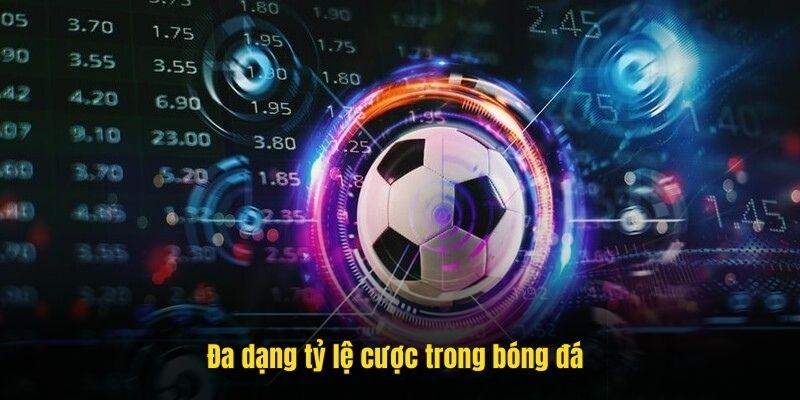 Đa dạng tỷ lệ cược trong bóng đá